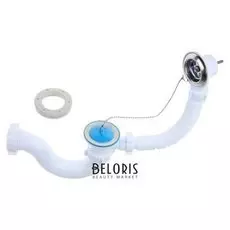 Сифон для ванны "АНИ пласт" E150, с выпуском и переливом 1 1/2"