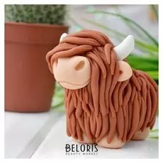 Силиконовая форма для мыла «Корова шотландская»