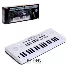 Синтезатор «Звонкий», с микрофоном, 37 клавиш