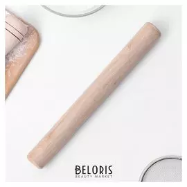 Скалка деревянная 24 см, прямая