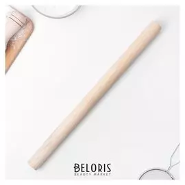 Скалка деревянная, 40 см, прямая