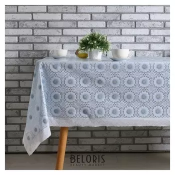 Скатерть адель "Наиля" 140х220 см вмго клеенка ПВХ