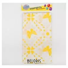 Скатерть «Бабочка», 108х180 см, цвет жёлтый