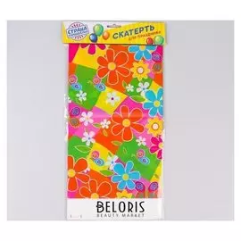 Скатерть «Цветочки», 108х180 см