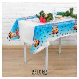 Скатерть «Дед мороз с подарками», 108х180 см