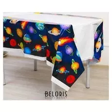 Скатерть «Космос», 137х220 см