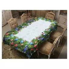 Скатерть новогодняя 150х220 см, габардин 100% п/э, 150гр/м2
