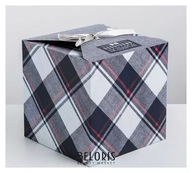 Складная коробка «Особенный подарок», 18 × 18 × 18 см