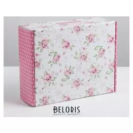 Складная коробка «Светись от счастья», 27 × 9 × 21 см