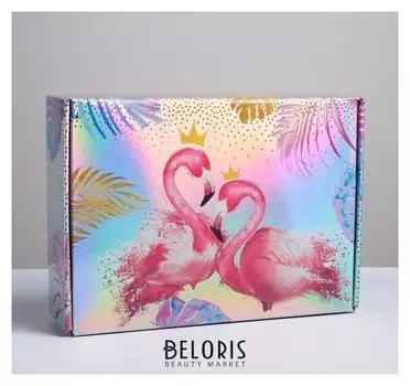 Складная коробка «Тропики», 30,5 × 22 × 9,5 см