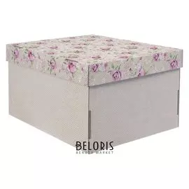 Складная коробка «Уютный шебби», 31,2 х 25,6 х 16,1 см