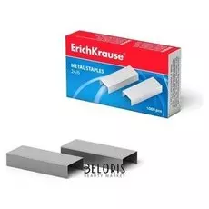 Скобы для степлера Erich Krause, № 24/6, 1000 штук