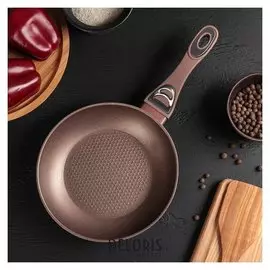 Сковорода кованая «Соты», D=20 см, индукция