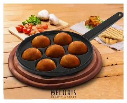 Сковорода «Сферос», D=20 см, 7 ячеек