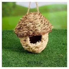 Скворечник 16*16*18см светлый