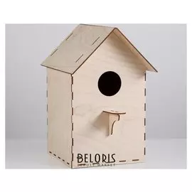 Скворечник для птиц "Собери сам" разборный, 25 х 24 х 37 см