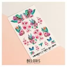 Слайдер-дизайн для ногтей «Орхидея» 3D