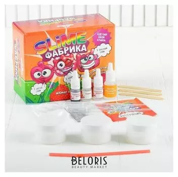 Слайм фабрика Клубника