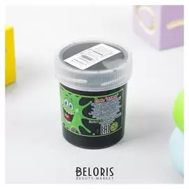 Слайм Плюх чёрный