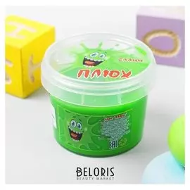 Слайм Плюх зеленый