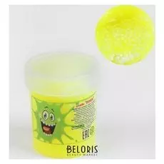 Слайм Плюх жёлтый с маленькими шариками