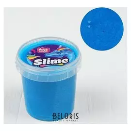 Слайм в ведёрке голубой ароматизированный, 150 мл
