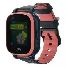 Смарт-часы Jet KID Vision 4G, цветной дисплей 1.44", Sim-карта, камера, розово-серые