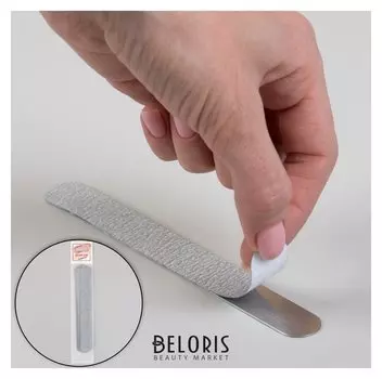 Сменные файлы для пилки, 15 см, абразивность 180, 10 шт, цвет серый