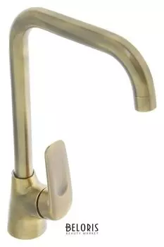 Смеситель для кухни Accoona A4416c, однорычажный, с гайкой, латунь, цвет бронза