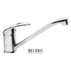 Смеситель для кухни Arco а41(1)03, однорычажный, картридж 40 мм, с гайкой, хром