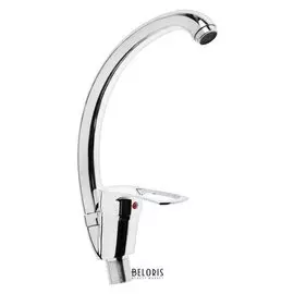 Смеситель для кухни Komrad S31-011fz, однорычажный, керамический картридж D=40 мм, хром