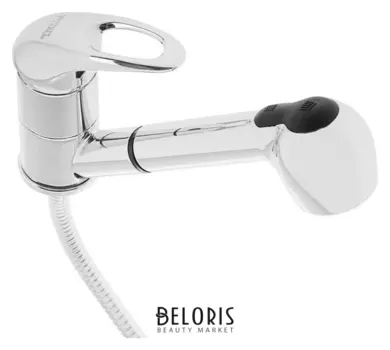 Смеситель для кухни Omega н6002, с выдвижной лейкой