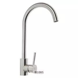 Смеситель для кухни RMS Sus124-017f, однорычажный, высокий излив, нержавеющая сталь