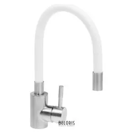 Смеситель для кухни RMS Sus124w-016f, однорычажный, высокий излив, на гайке, хром