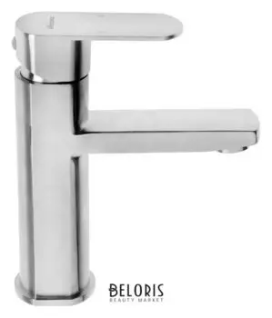 Смеситель для раковины Accoona A96205, однорычажный, нержавеющая сталь, с гайкой, хром