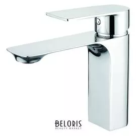 Смеситель для раковины Aflorn "Amiens", хром, картридж 35мм, с гайкой, подводка 60см