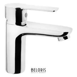 Смеситель для раковины Aflorn "Caen", хром, картридж 35мм, с гайкой, подводка 60см