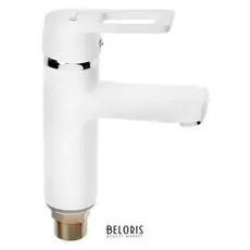 Смеситель для раковины Divino D1030-7, однорычажный, белый