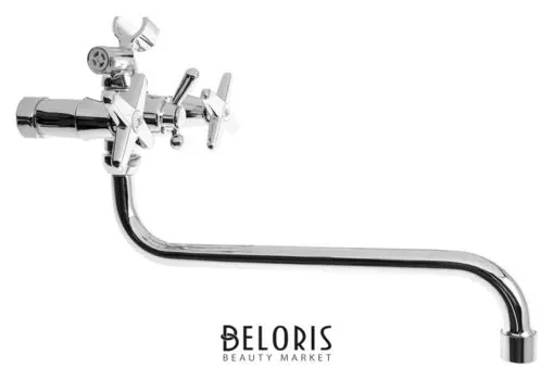 Смеситель для ванны Haiba Hb2220, двухвентильный, хром