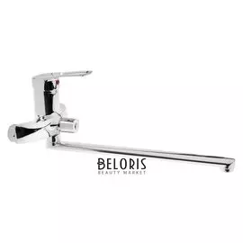 Смеситель для ванны Komrad S31-006ez, однорычажный, с душевой лейкой, хром