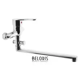 Смеситель для ванны Zein Z95350152, картридж 35 мм, с душевым набором, хром