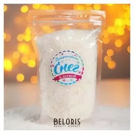 Снег искусственный клеевой для декора "Классический" 250 г