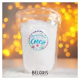 Снег искусственный сыпучий для декора "Хрустящий" 480 г