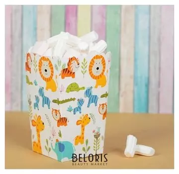 Снек-бокс «Зоопарк», набор 6 шт.