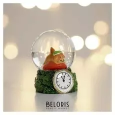 Снежный шар «Часы»
