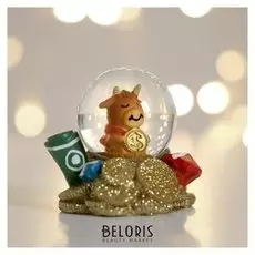 Снежный шар «С деньгами»