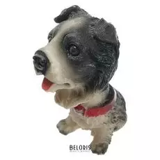 Собака на панель авто, качающая головой, сп11