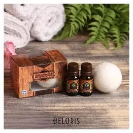 Солевой брикет с эфирным маслом мята, эвкалипт, коробка