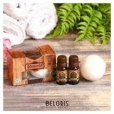 Солевой брикет с эфирным маслом сосна, пихта, коробка