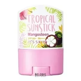 Солнцезащитный стик для лица SPF50+ PA+++ Tropical Sun Stick Mangosteen